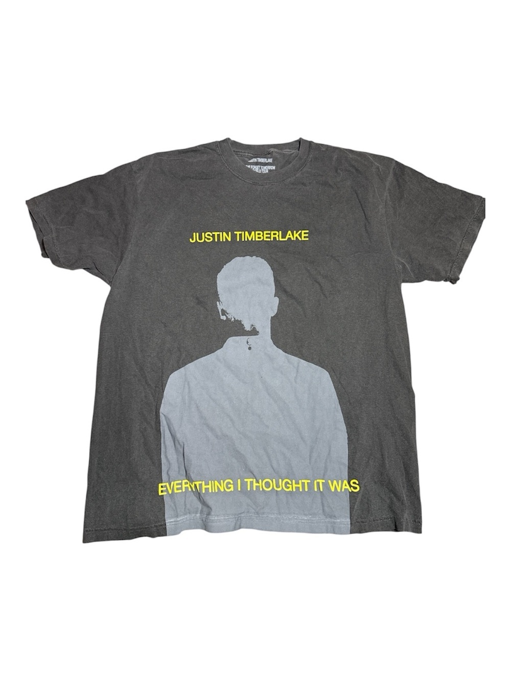 Justin Timberlake World Tour T Shirt XL Everything I Thought It Was 2024